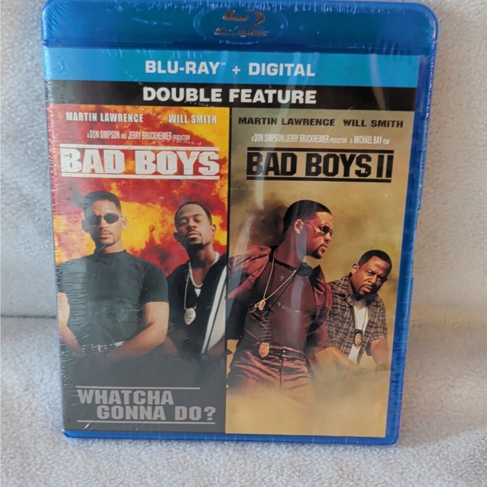 Bad Boys I & II - Double Feature (Blu-ray, 2020, 2 Disc)